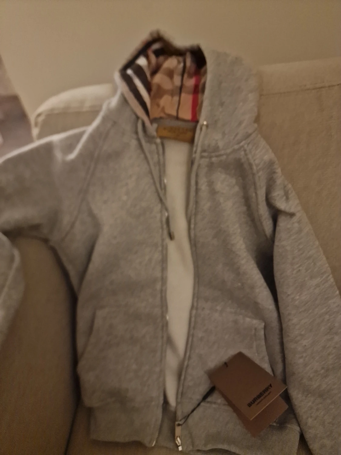 Zip hoodie