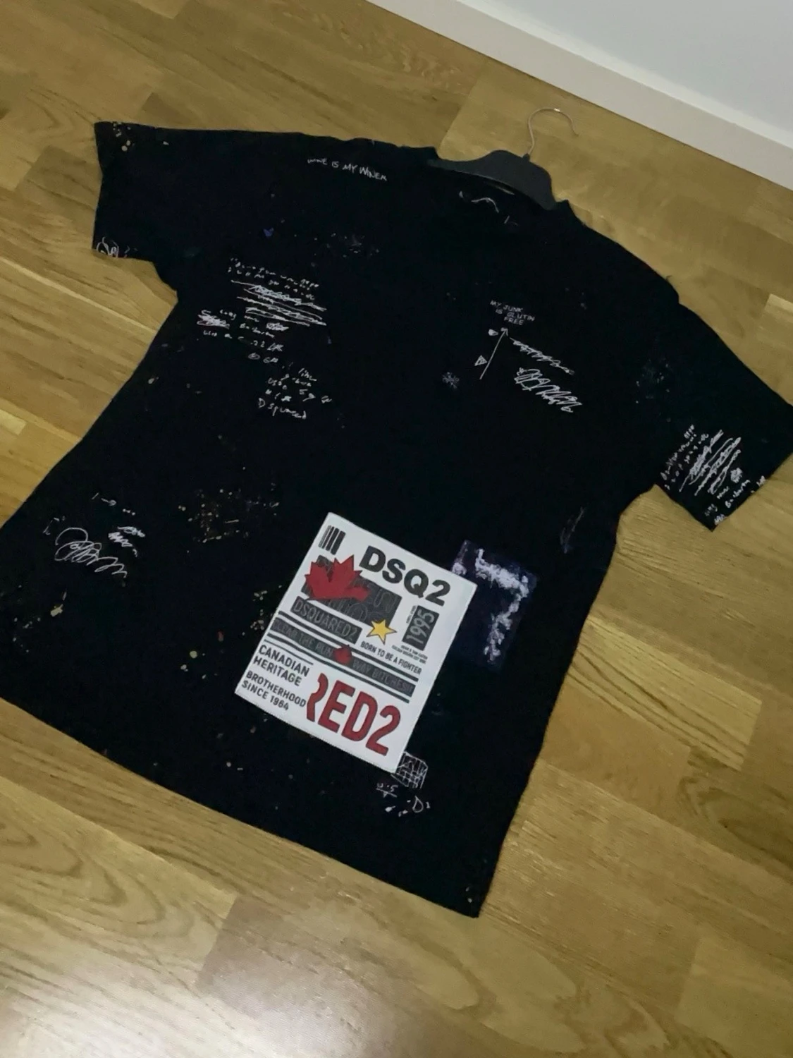 Dsq2 tröja svart. - 2