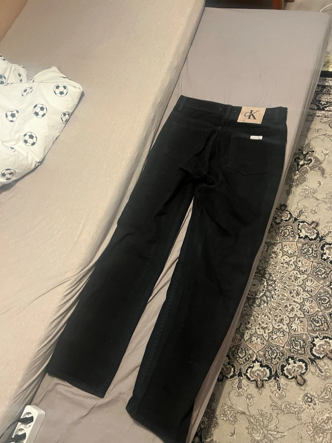 Svarta raka jeans från Calvin Klein - 2