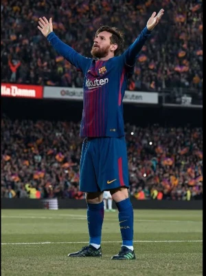 FC Barcelona matchställ Nike - Säljer ett officiellt FC Barcelona matchställ från Nike. Setet består av en långärmad tröja i blått med röda ränder och klubbmärke på bröstet samt matchande blå shorts. Materialet är lätt och andas, perfekt för fotbollsträning eller match.