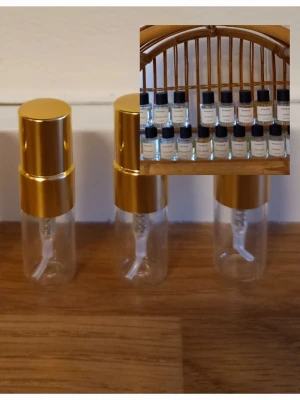  Essnce splitpaket  - 3 stycken 2 ml glasdekanter med spray ✨️Välj bland dofterna som finns på listor bland bilderna 