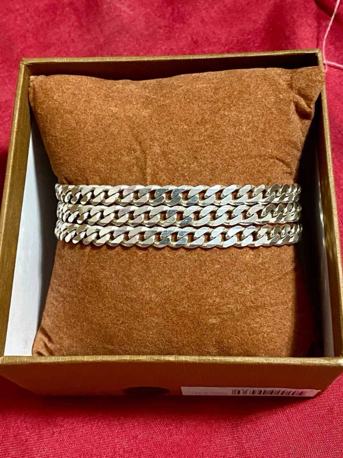 Kedjearmband i äkta silver 925 - 1