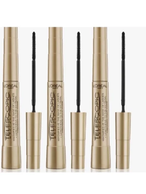 L'Oréal Telescopic Mascara guld - L'Oréal Telescopic Mascara 2 stycken helt nya aldrig använt dom annars skulle jag aldrig sälja dom helt oöppnade 
