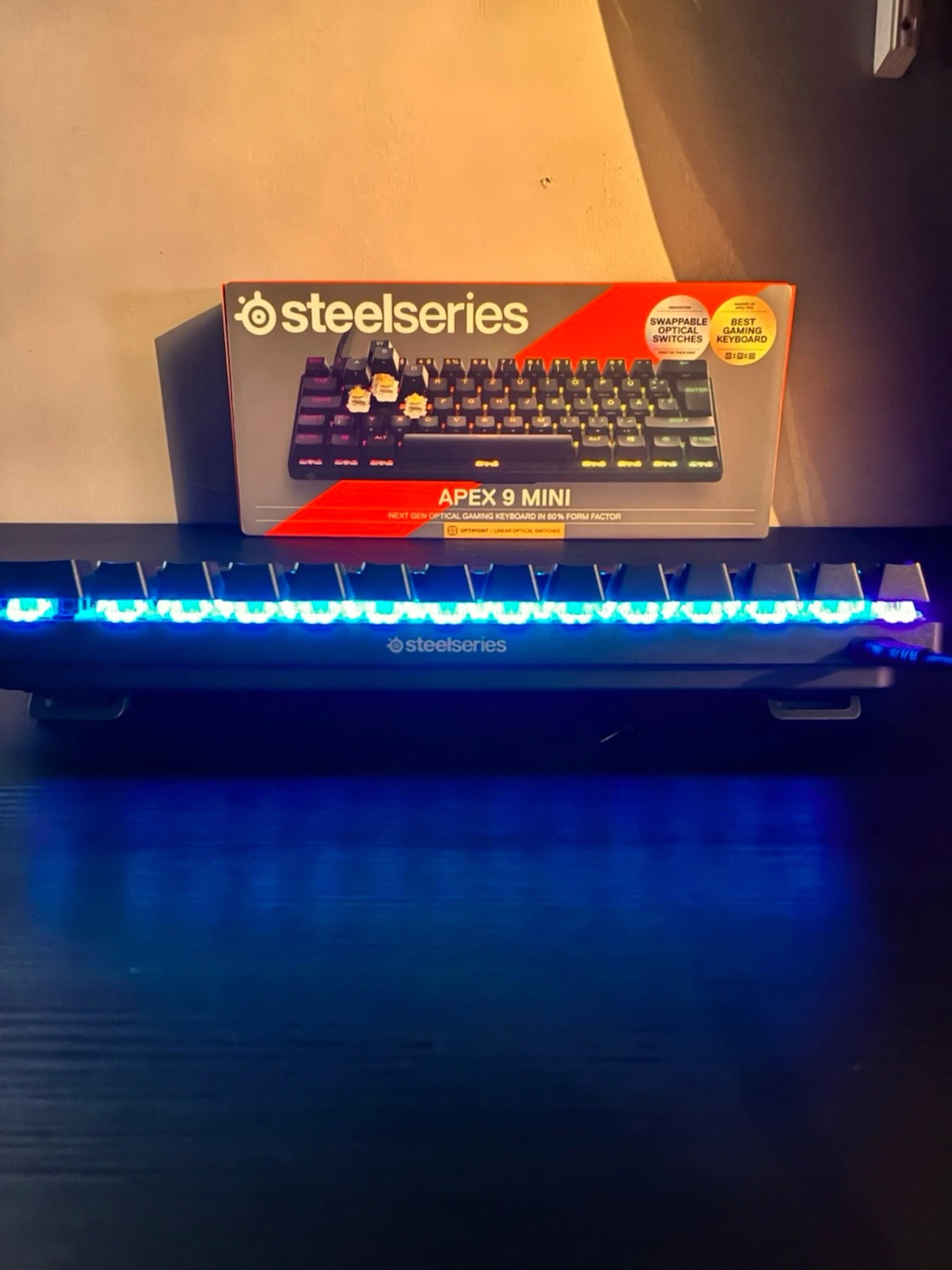 SteelSeries Apex 9 Mini keyboard 60% - 3