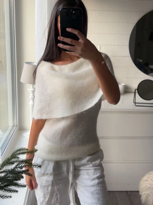 Vit stickad - Supersnygg vit stickad topp från Stylein🍋🌊🤍