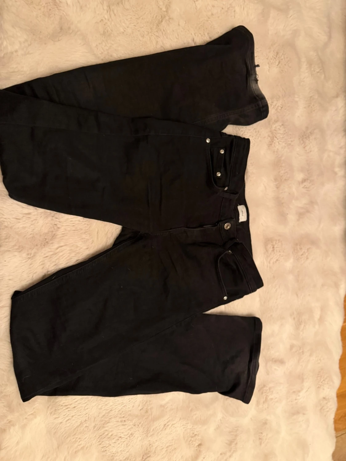 Svarta bootcut jeans - 3