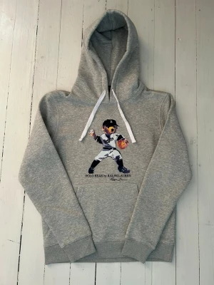 Ralph Lauren polo bear hoodie herr, storlek S  - Hej! Säljer denna riktigt schyssta polo bear hoodie från Ralph Lauren. Den är i storlek M men sitter en storlek litet och passar därför som en S. Den är endast använd någon enstaka gång och är därmed i ett nyskick. Original lappar och påse finns kvar och medföljer naturligtvis vid köp. Jag fraktar alltid snabbt! Mvh