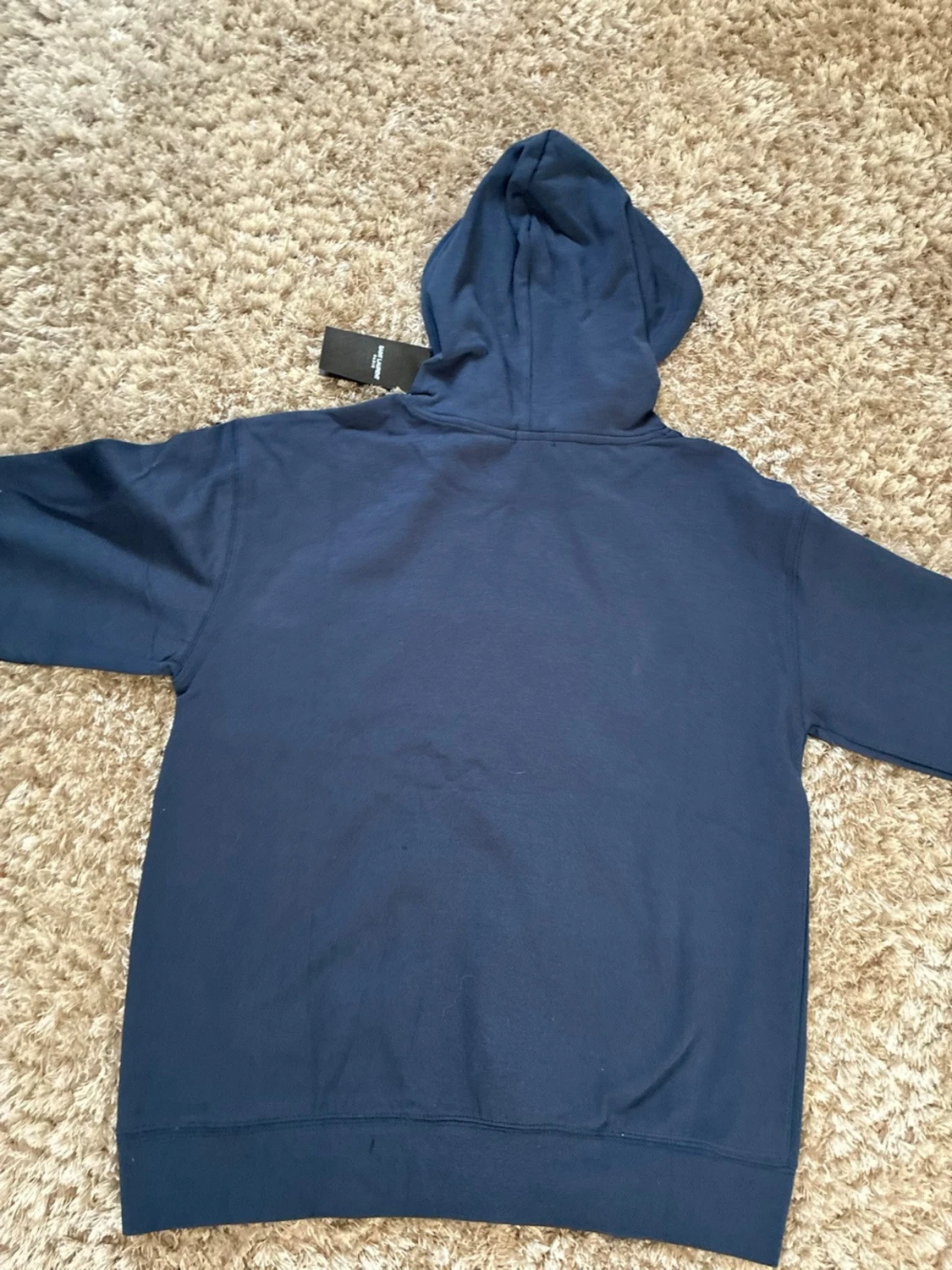 Mörkblå hoodie från Saint Laurent - 2