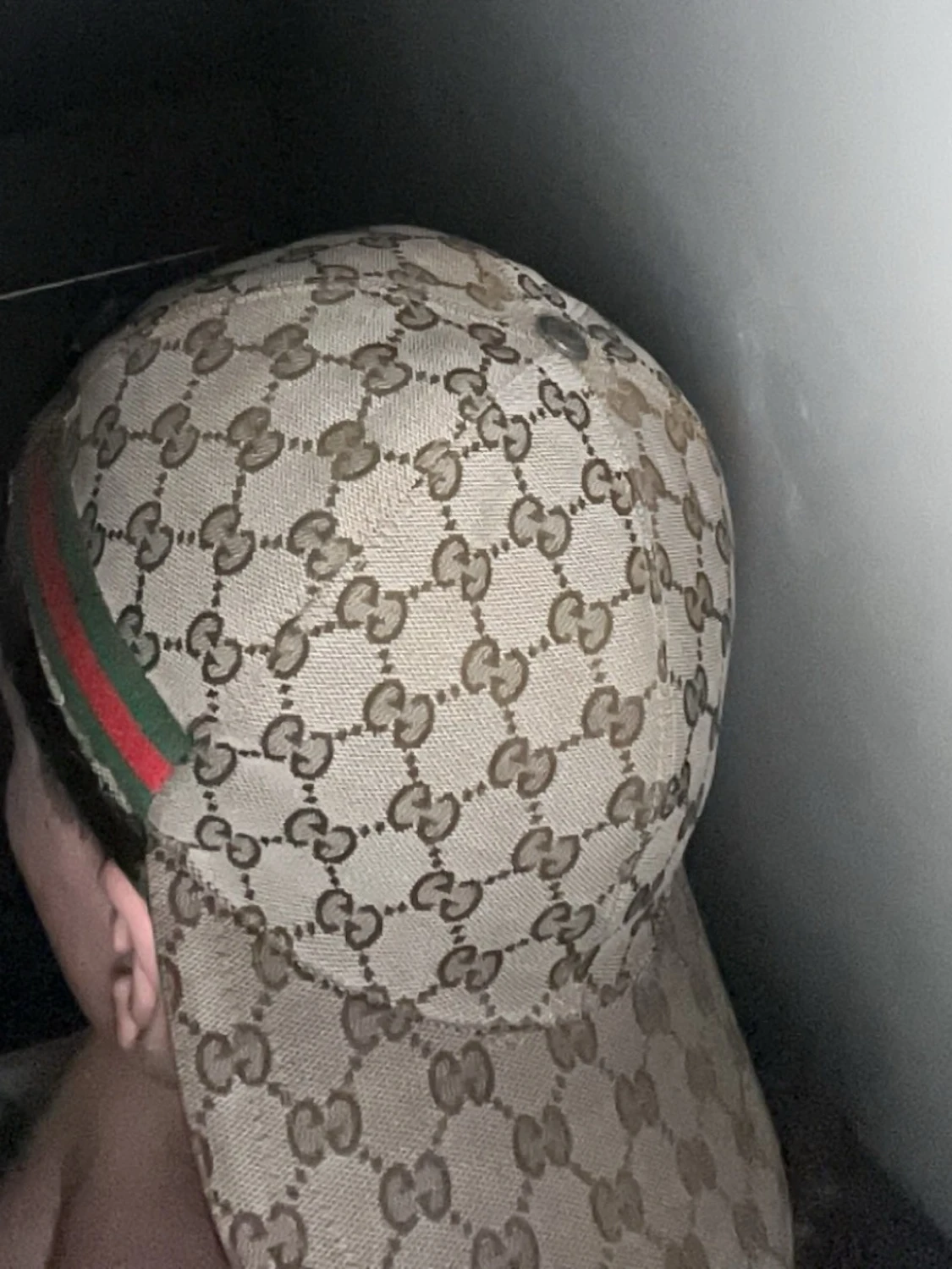 Äkta Gucci keps begie  - 1