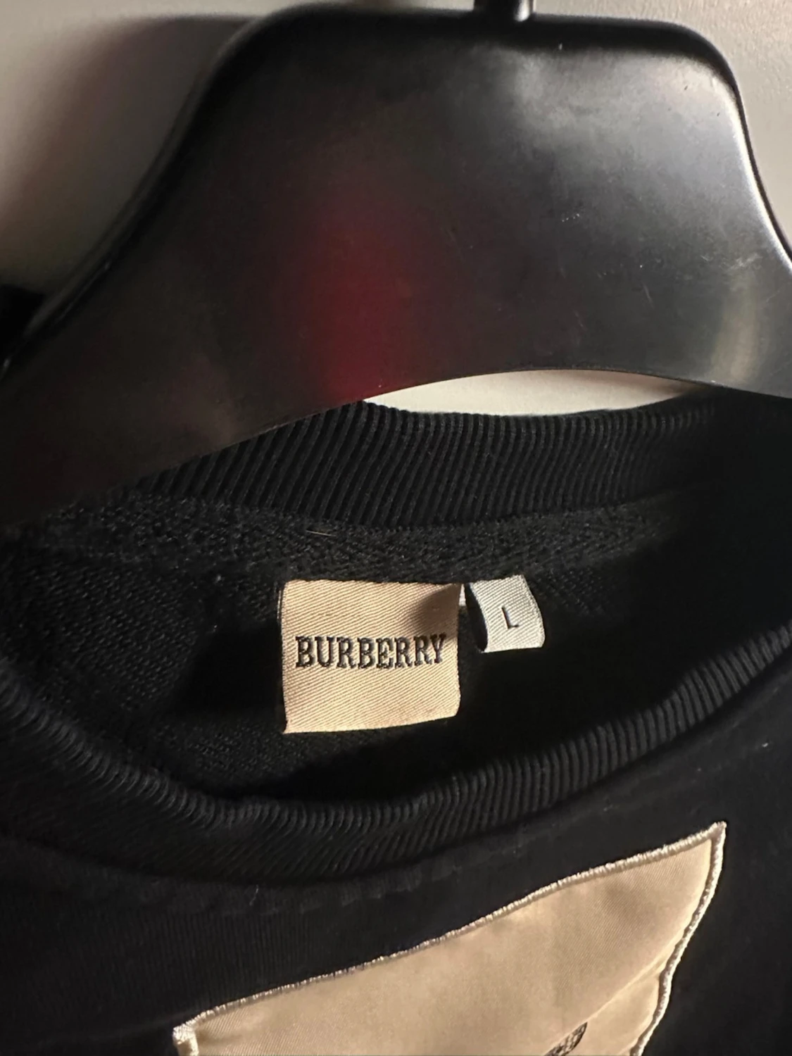 Svart sweatshirt från Burberry - 1