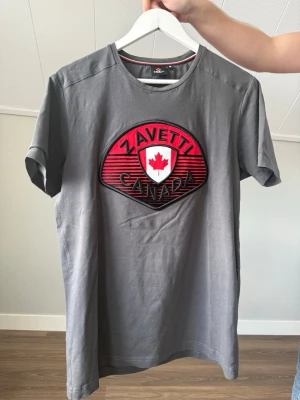 Grå Zavetti Canada t-shirt - Snygg grå t-shirt från Zavetti Canada 