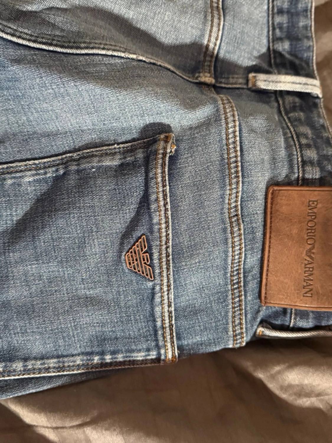 Blå jeans från Armani - 2