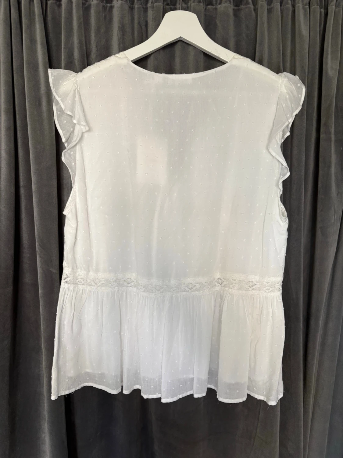 Vit blus - 4
