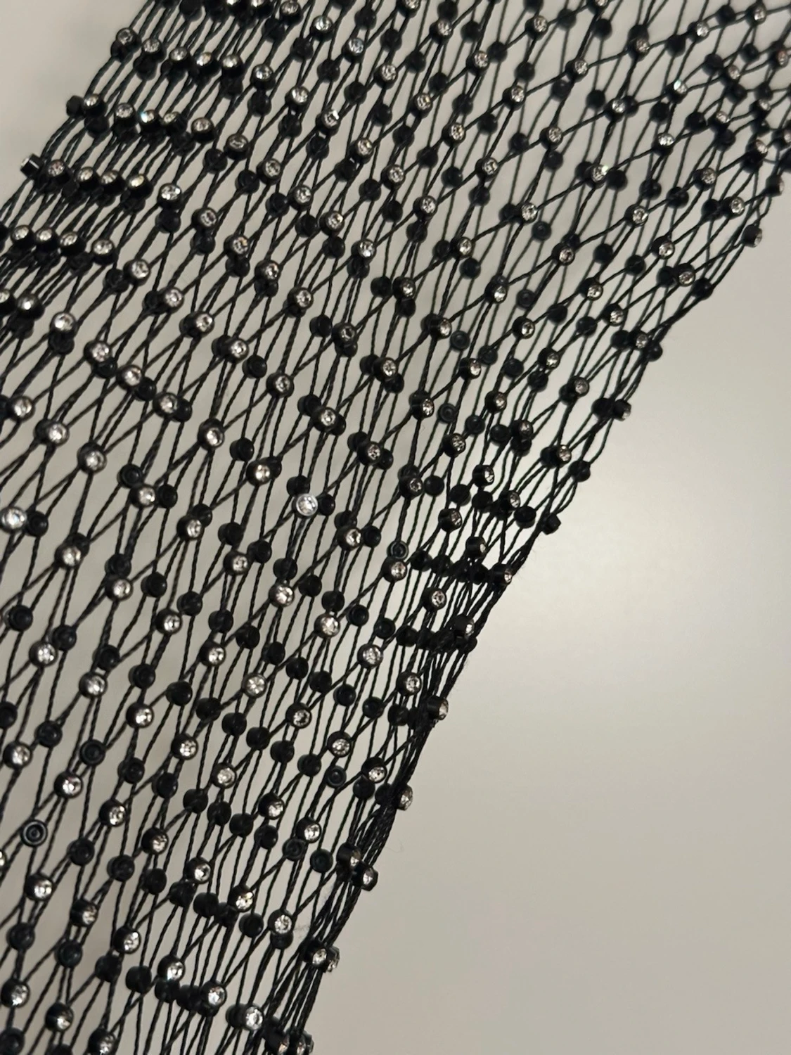 Svart nätklänning från Giorgia - 2