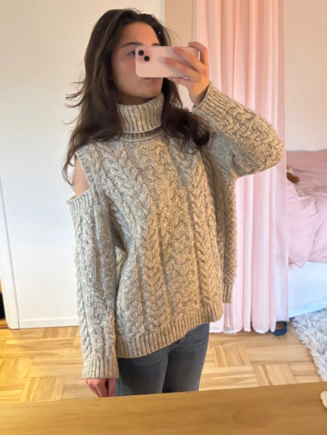 Stickad tröja!  - 1