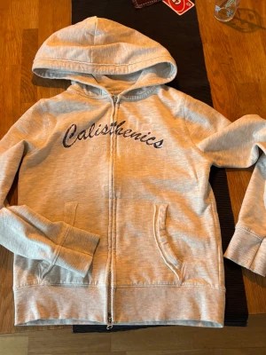 Snygg zipup-hoodie Gina14+ - Jättesnygg tröja från Gina tricot, bara använd och tvättad en gång. Storlek small i 14+ serien så motsvarar typ xs