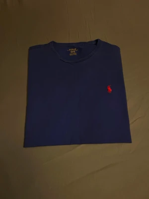 Polo Ralph lauren t-shirt - Polo Ralph Lauren t-shirt med broderad logotyp i färgen marinblå. 100% bomull. Bra skick!                   Broderad logotyp på bröstet. Rundad hals.              📦Frakt inom 2-3 dagar.                                               Hör av er vid frågor eller funderingar😊