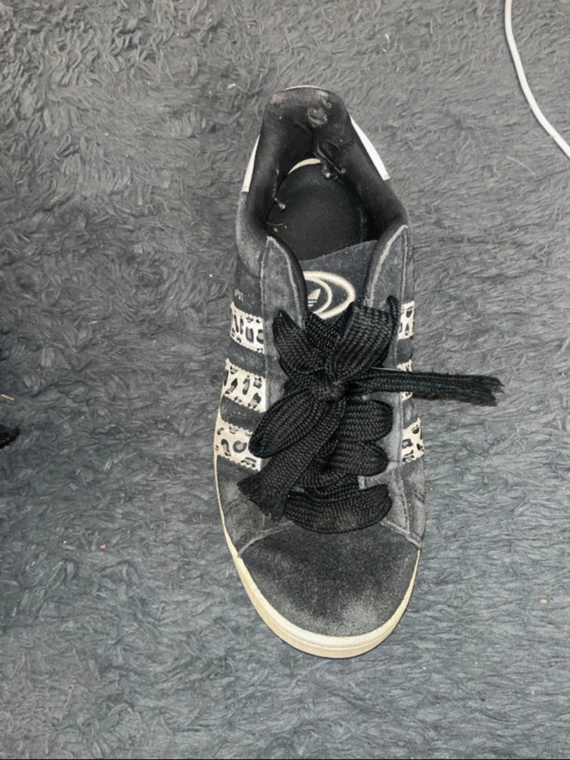 Adidas Campus sneakers leopardmönster - 1