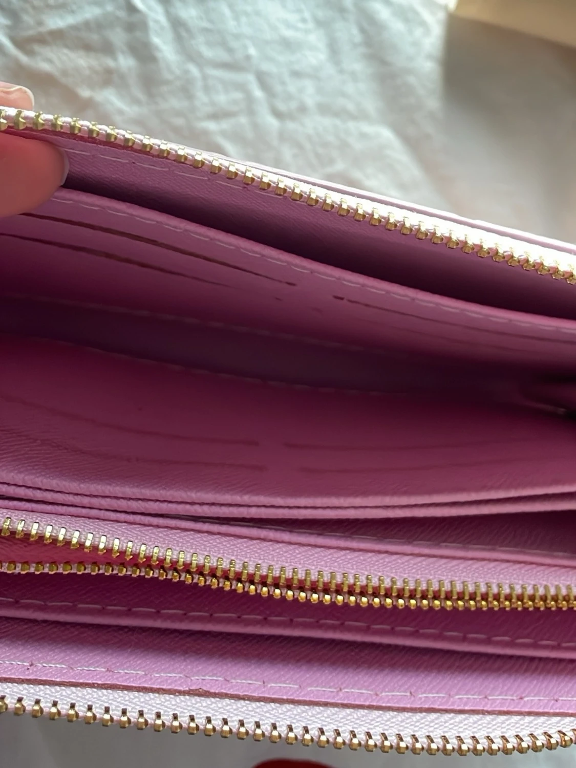 Stor rosa plånbok  - 4