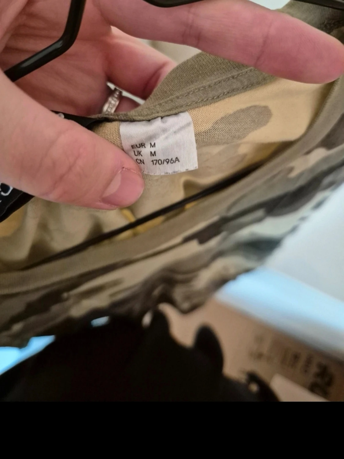 Camouflage t-shirt magtröja - 1