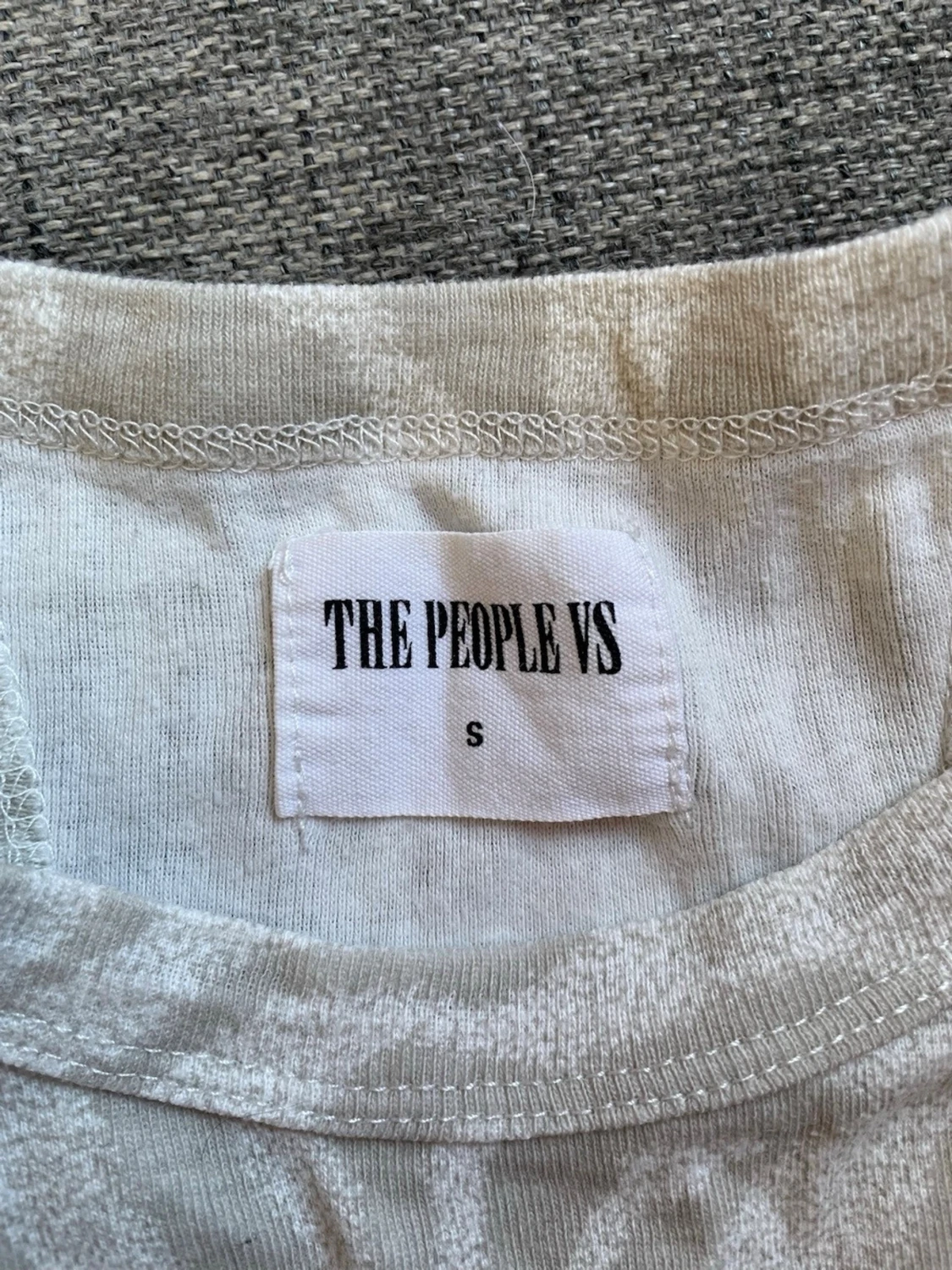 Zebramönstrad croppad linnetopp - 2