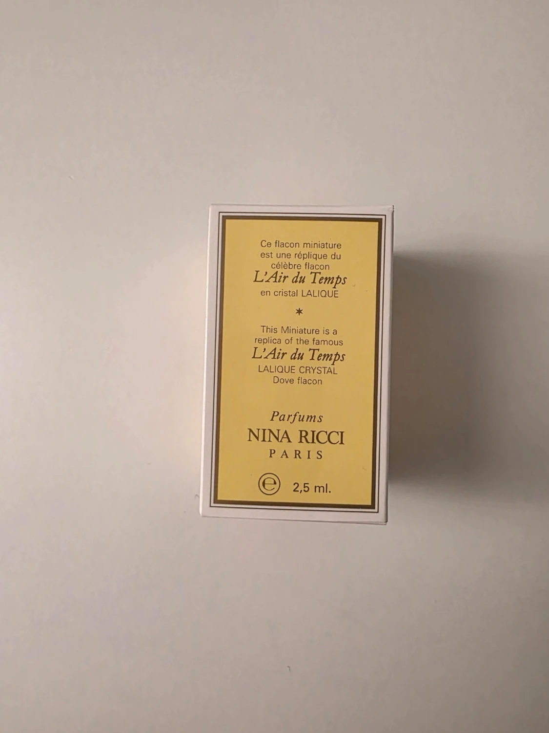 L'Air du Temps miniatyrparfym - 1