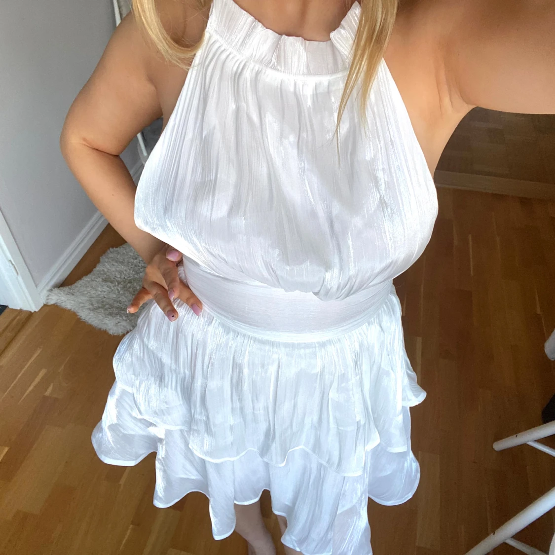 Vit klänning - 90