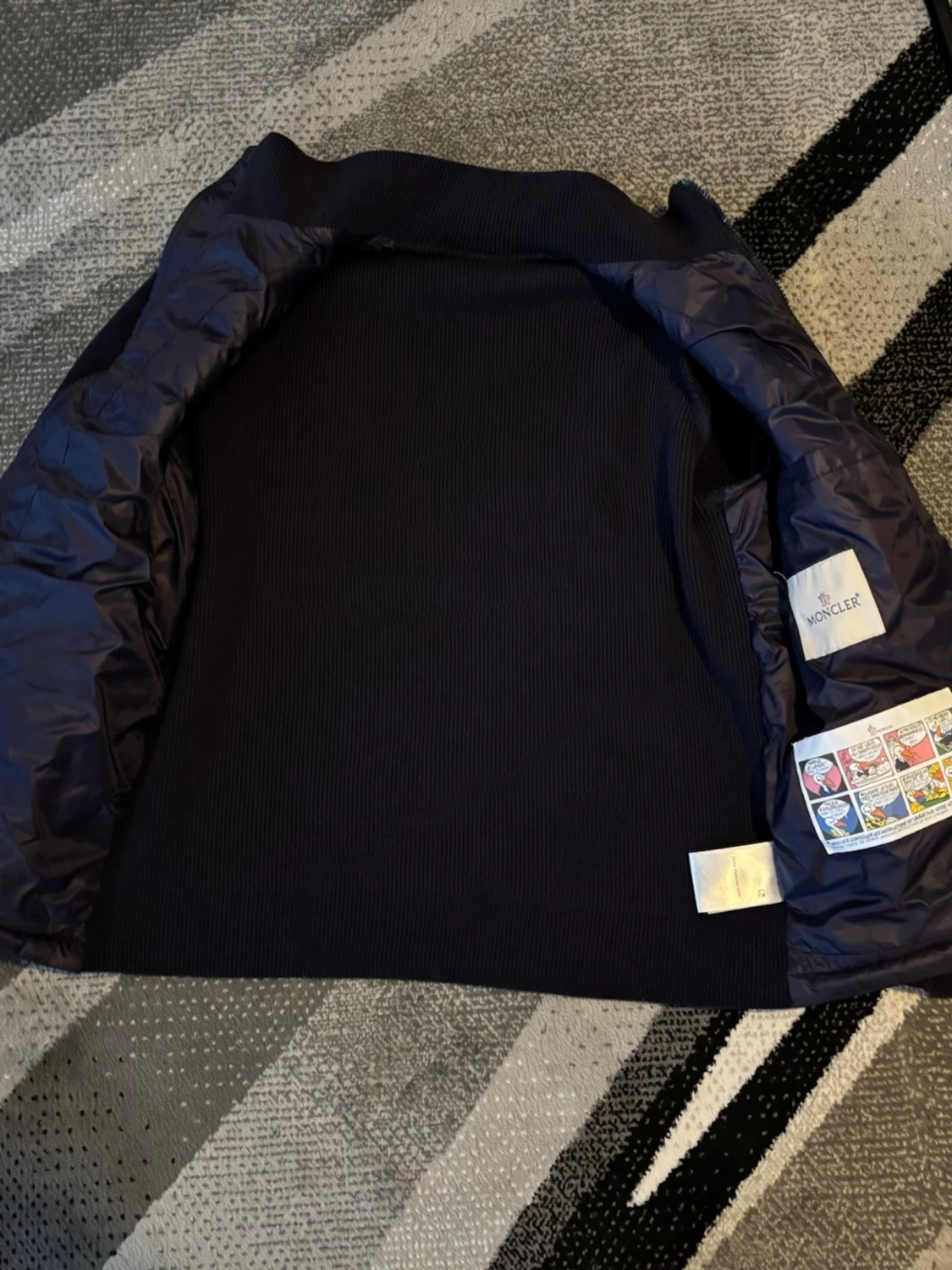 Svart cardiganjacka från Moncler - 4
