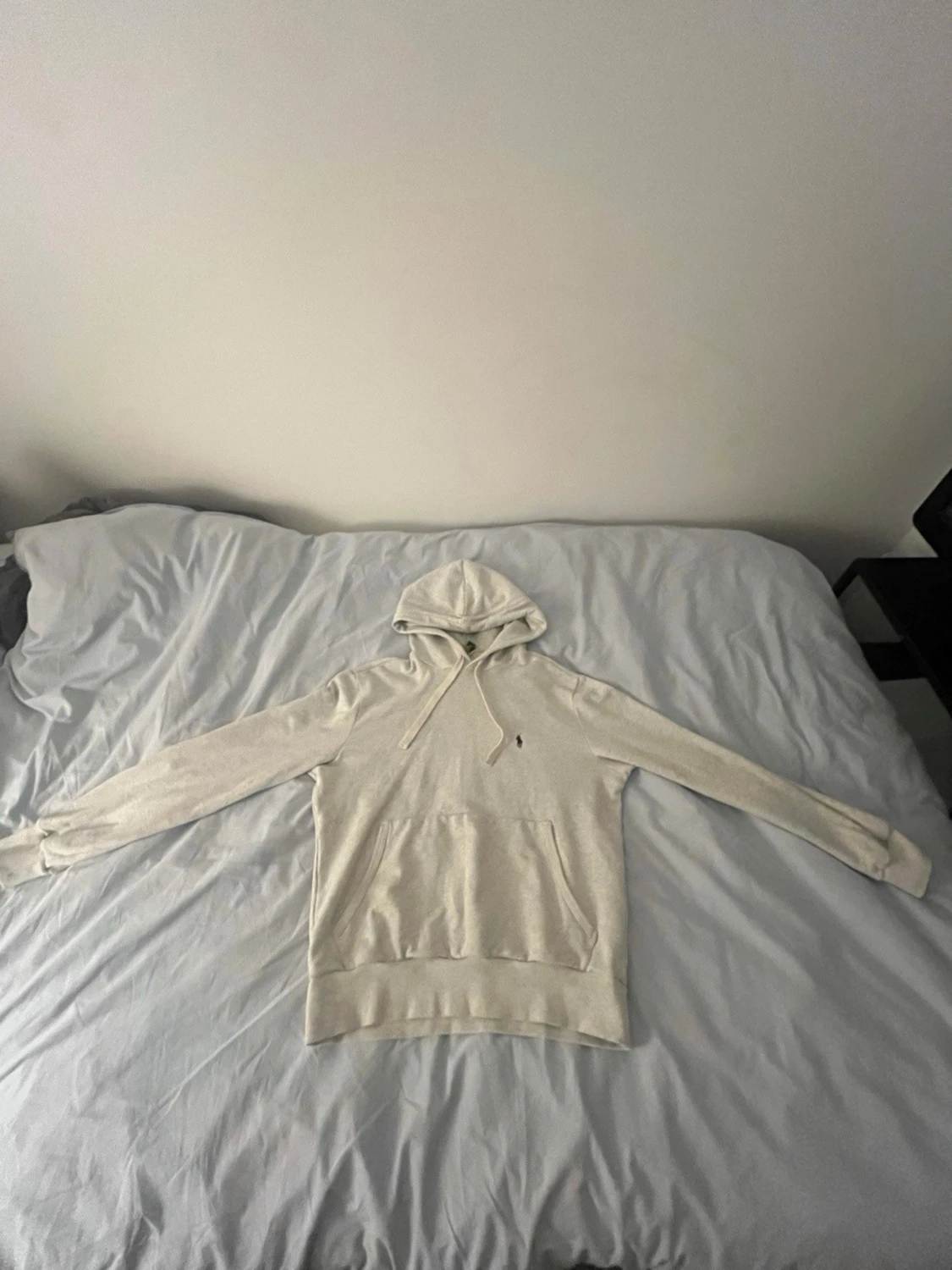 Grå hoodie från Polo Ralph Lauren