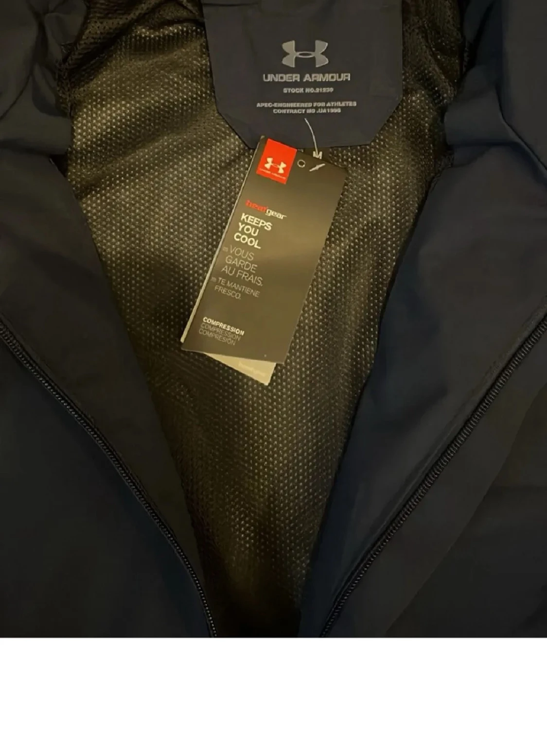 Blå vindjacka från Under Armour - 3