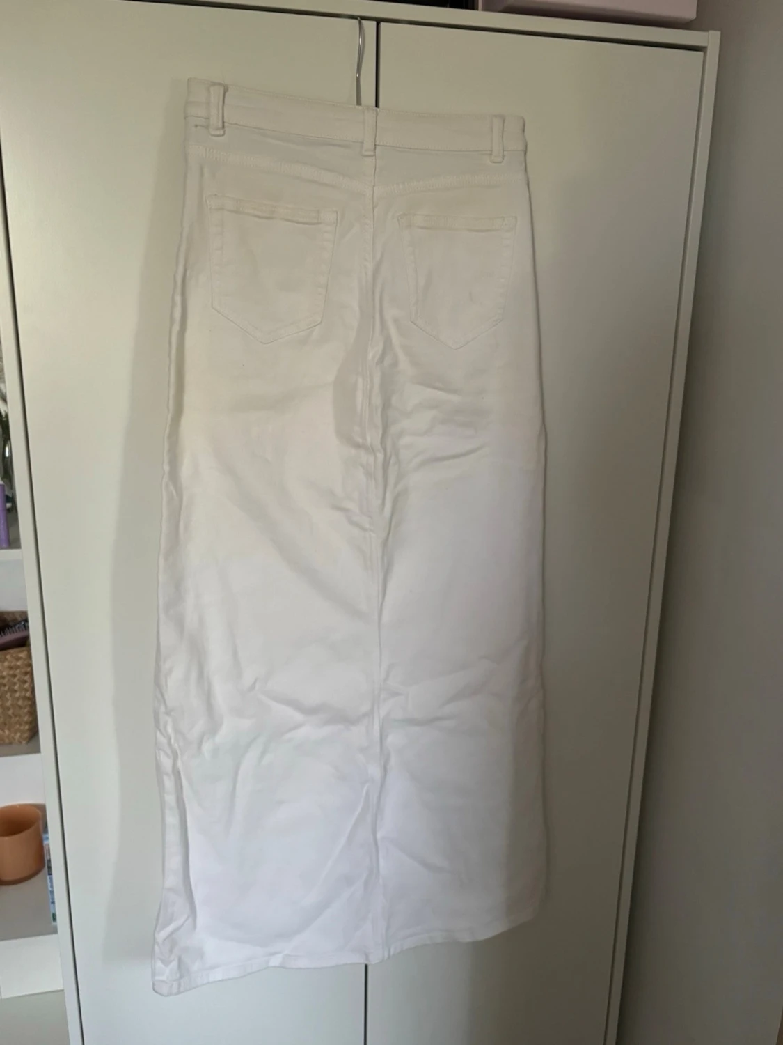Vit maxi kjol - 1