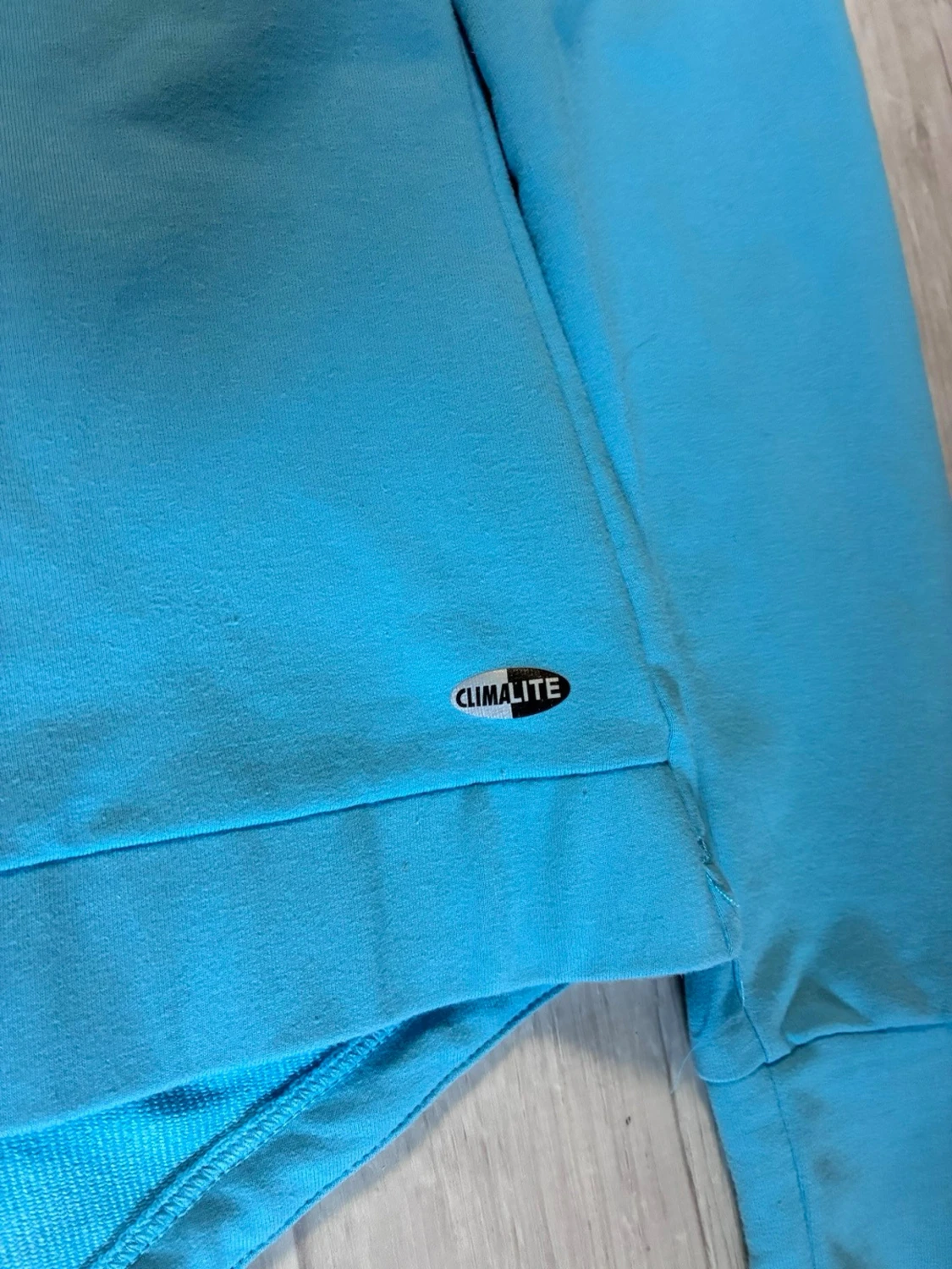 Blå Adidas vindjacka med dragkedja - 5