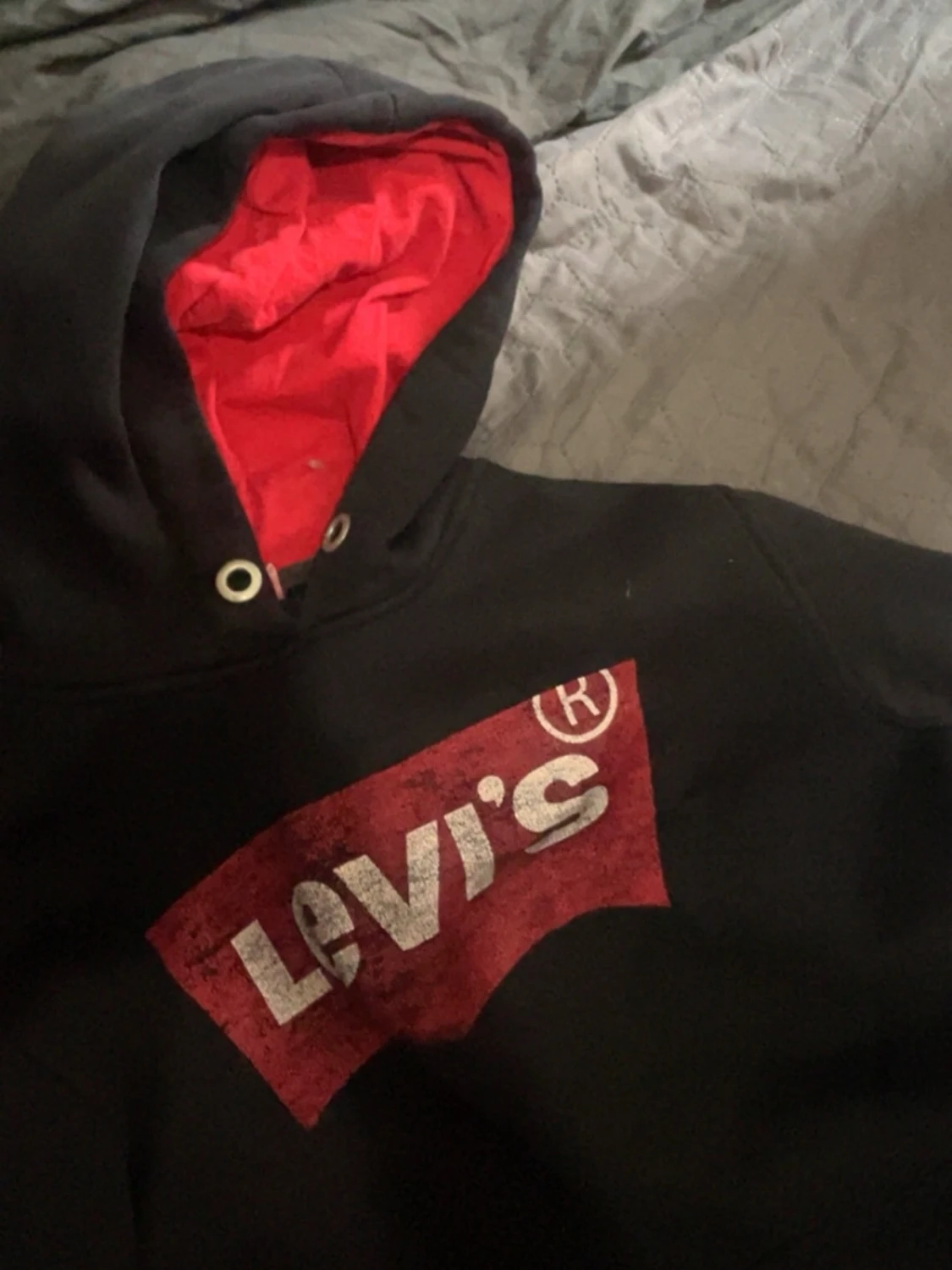 Svart hoodie från Levi's Red Tab XL - 3