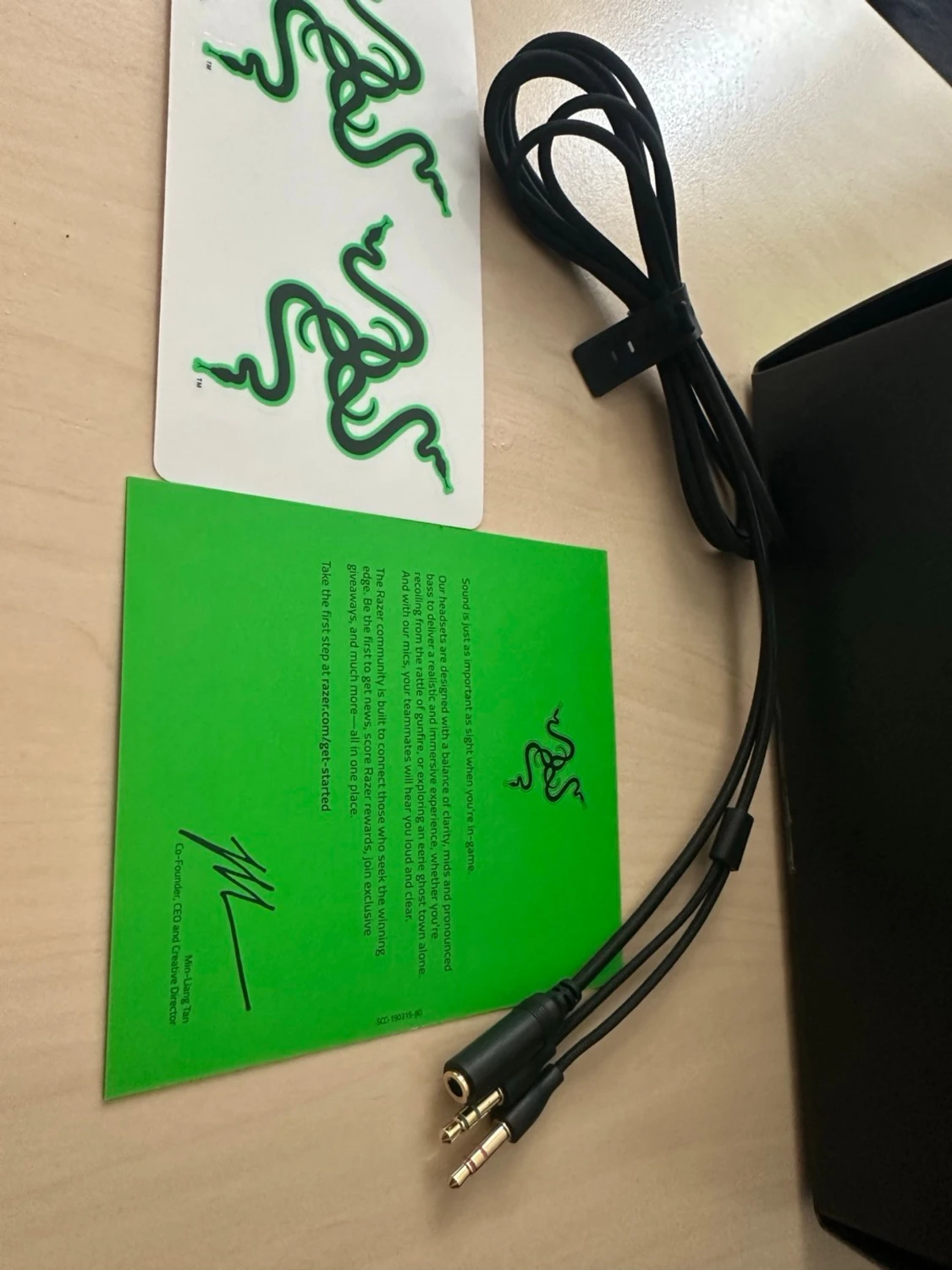 Razer Kraken gaming headset svart - 3