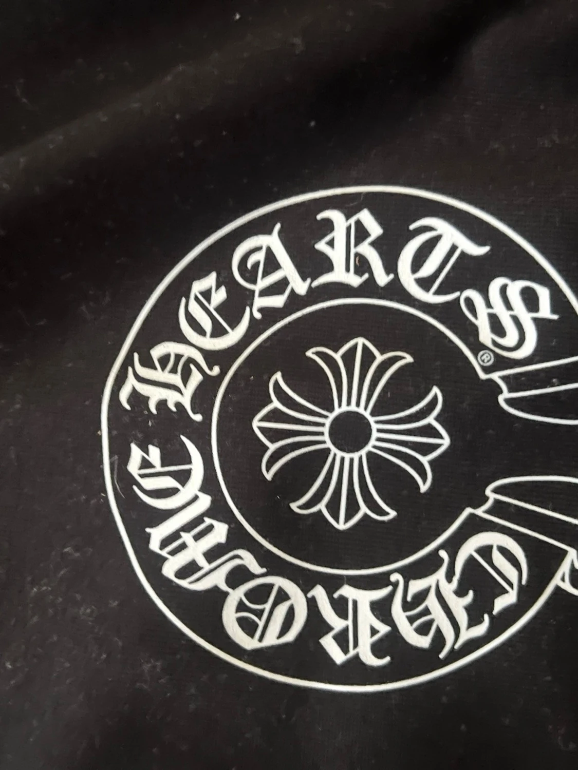 Svart Chrome Hearts t-shirt - 3
