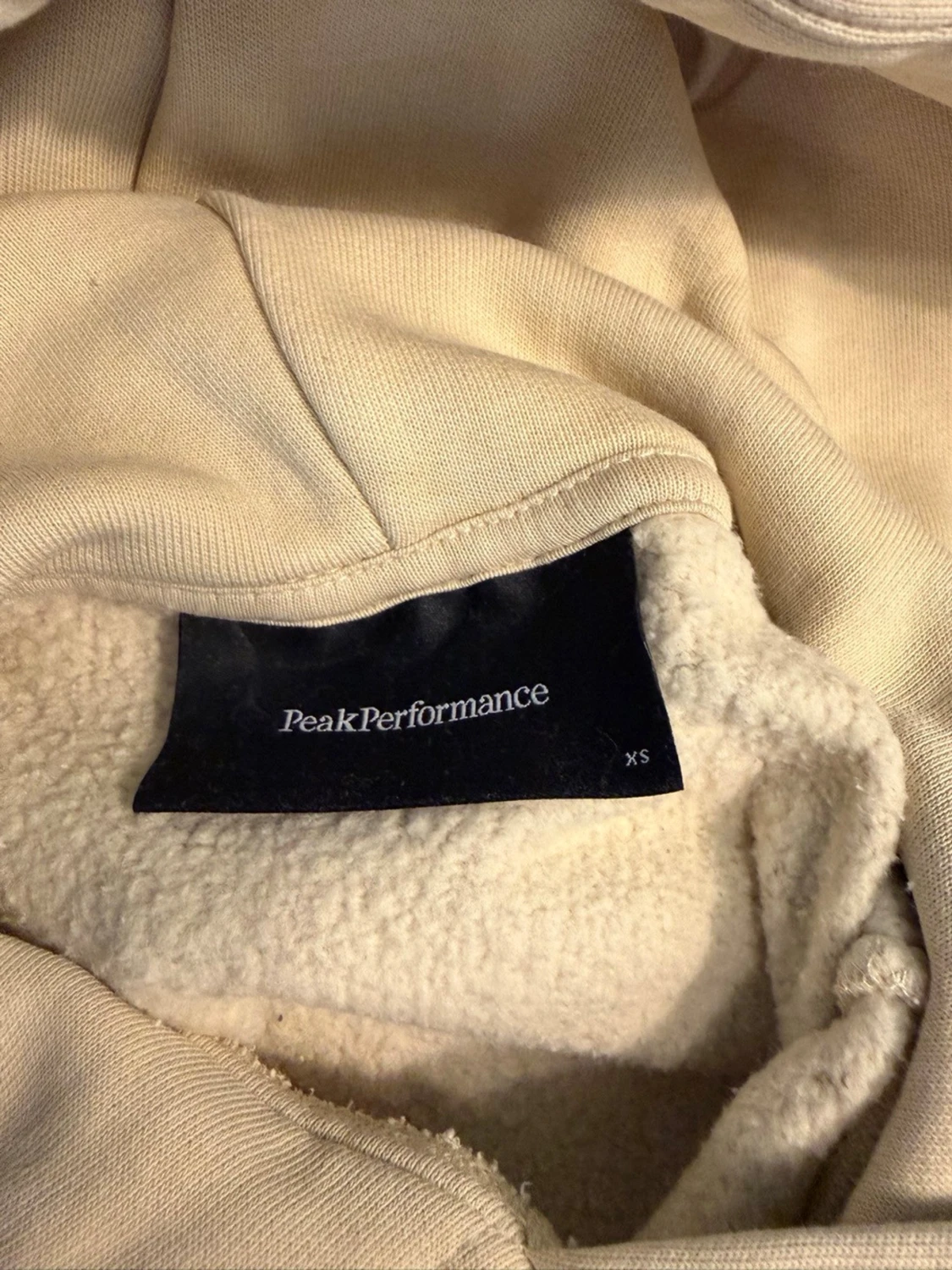 Beige Peak Performance hoodie - 2