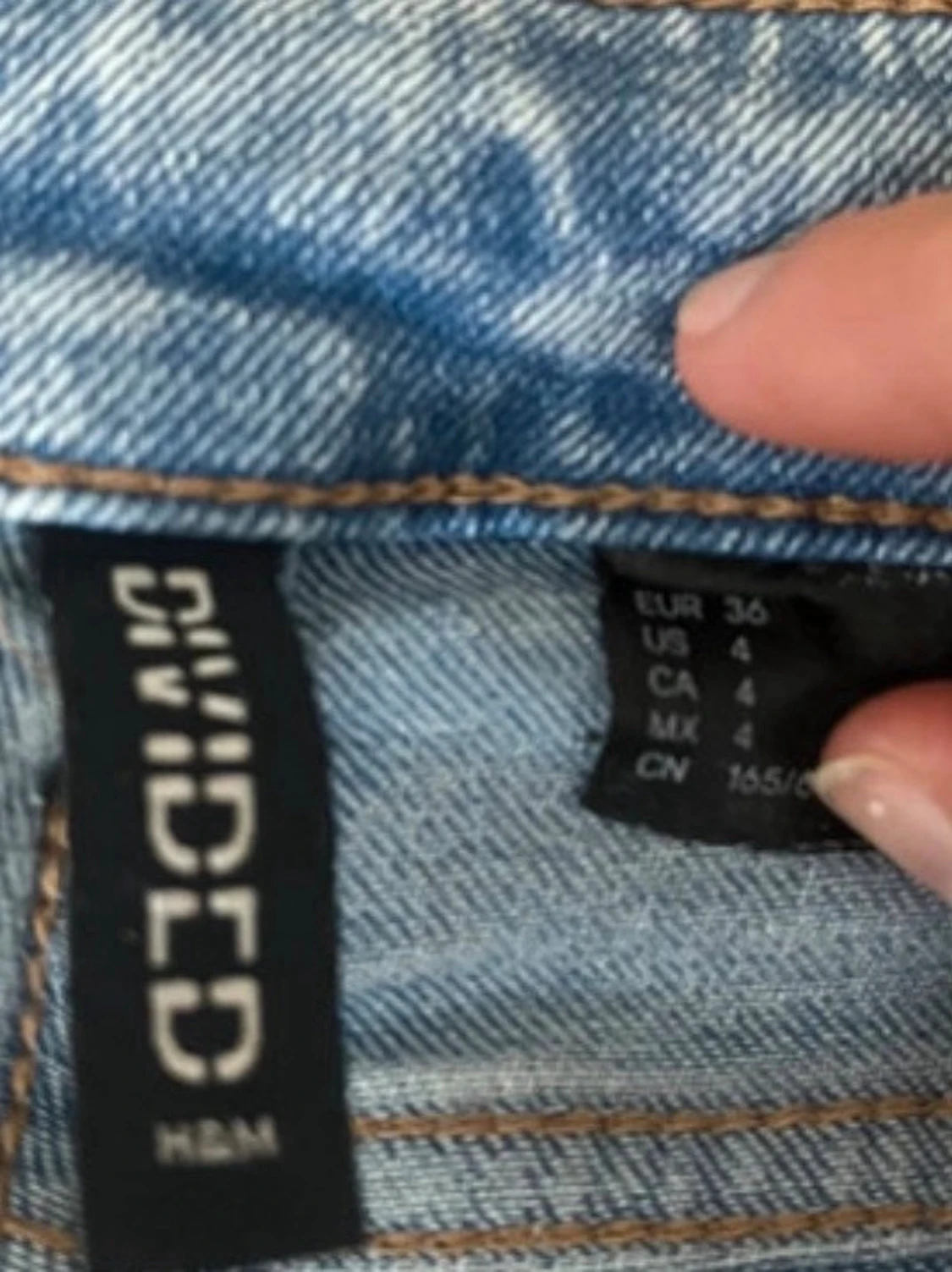 Ljusblå bootcut jeans - 3