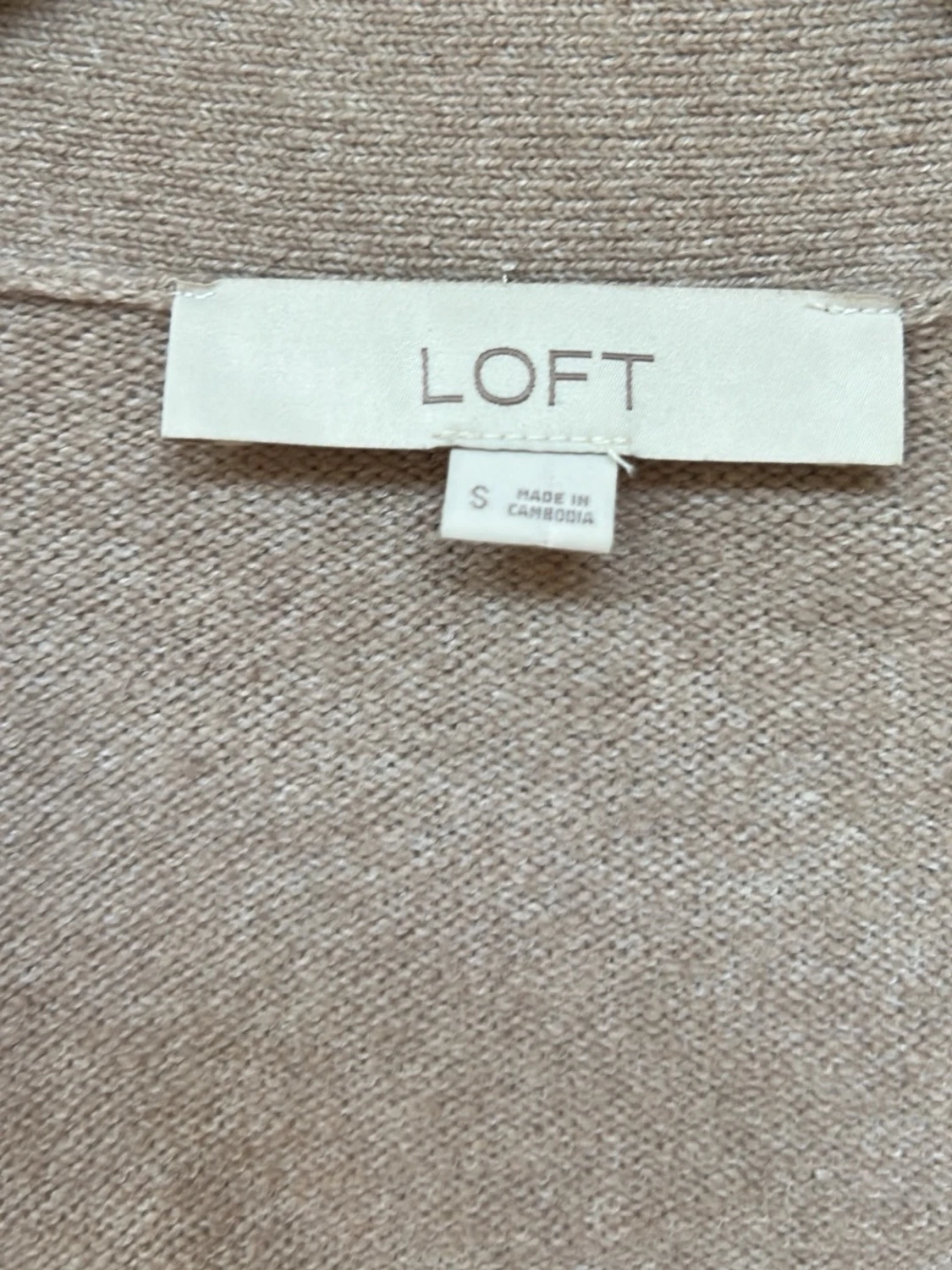 Beige omlottkofta från LOFT - 1