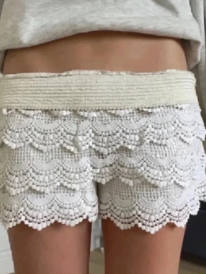 Spets shorts - Helt oanvända (har 2st), passar alla xs-M, sista 2 bilderna är mina ❤️