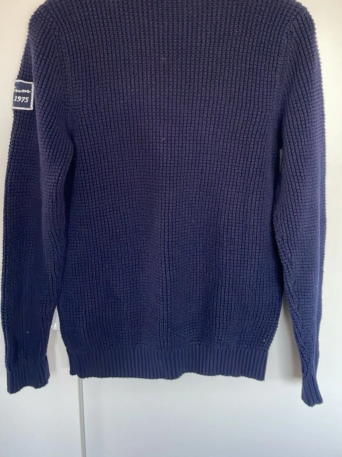 Mörkblå stickad tröja Jack & Jones - 3