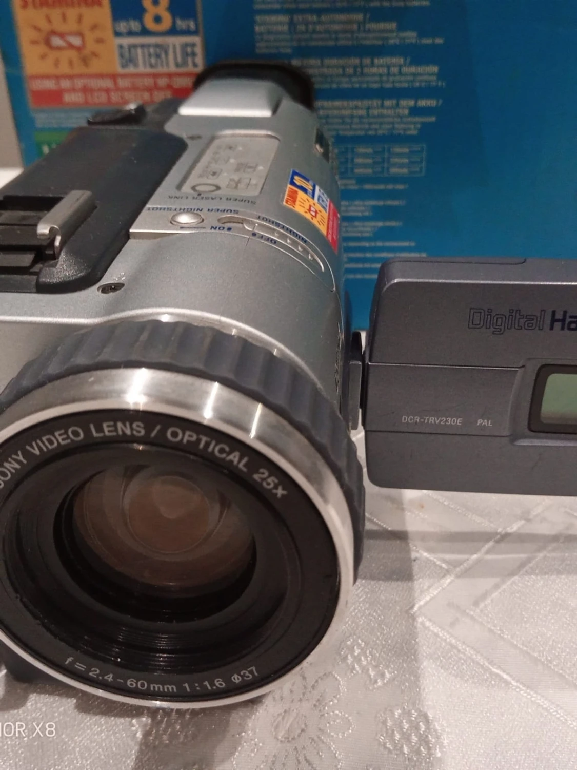 Sony Handycam DCR-TRV230E Digital8 hi8 video8 videokamera - 3