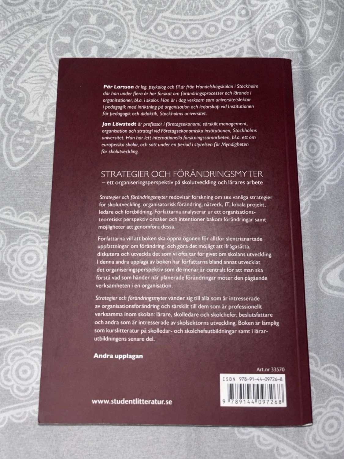 Strategier och förändringsmyter bok - 1