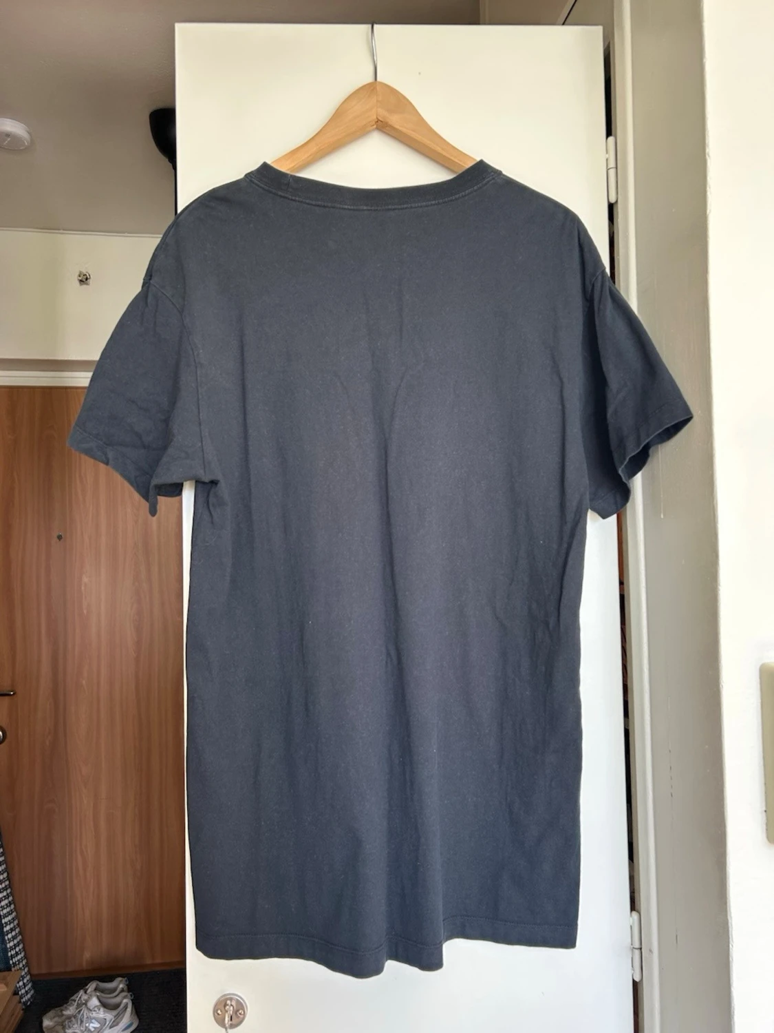 Svart Nike t-shirtklänning i bomull - 1