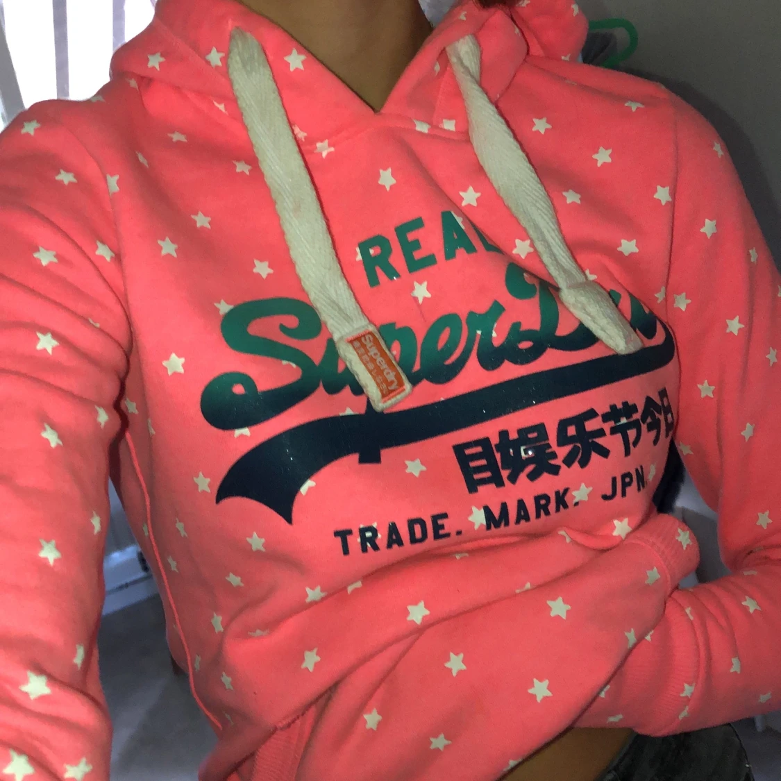 Hot pink hoodie  - 90