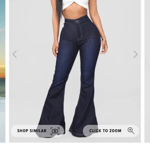 Fashionnova jeans - Jeans helt oanvända prislappar kvar storlek 11 som motsvarar m