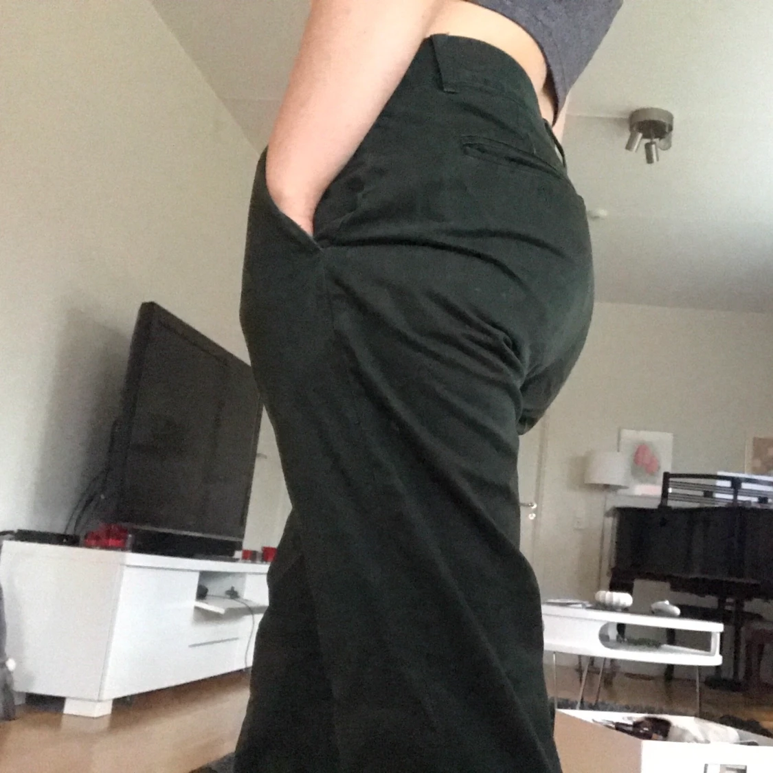 Gröna jeans från Weekday