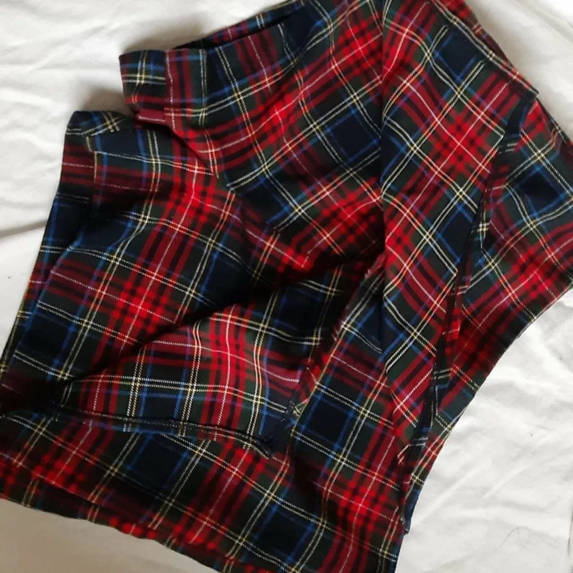 Retro rutiga skorts!