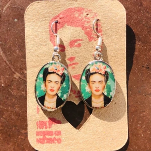 Örhängen Frida Kahlo - Handgjorda i Mexico 