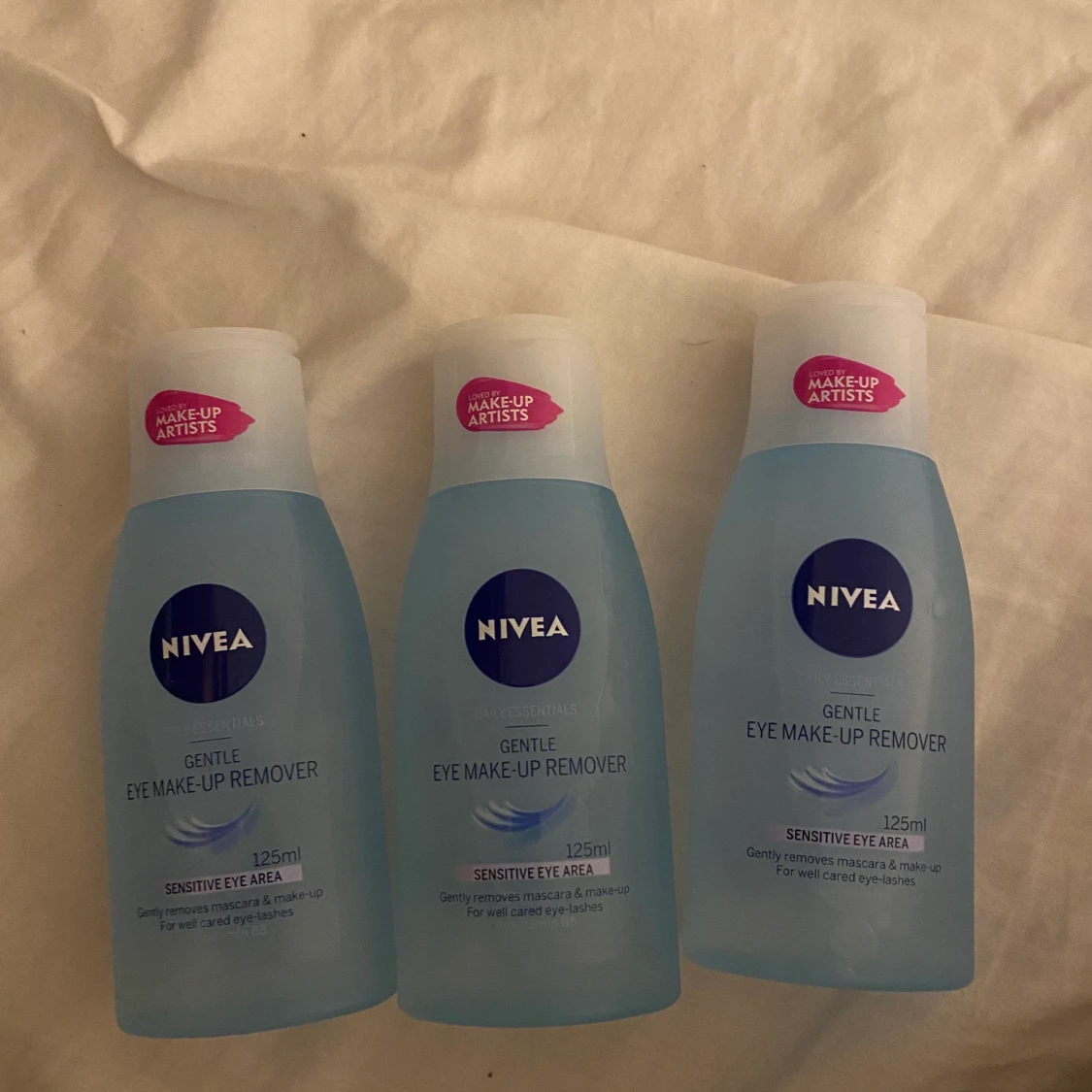 Nivea eye makeup remover