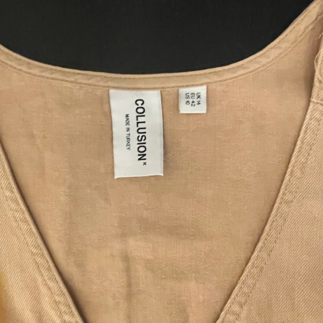 Jeansklänning med dragkedja - Collusion - 91